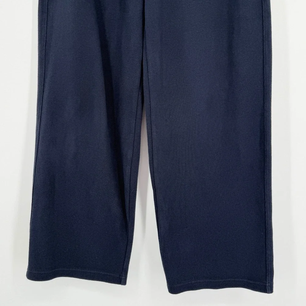 Marithe Francois Girbaud Classic Logo Double Face Sweatpants Navy Blue M